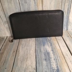 *Add on* Black Vegan Leather Wallet Initials Inc